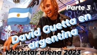 David Guetta en argentina Movistar arena 2023 full live😎