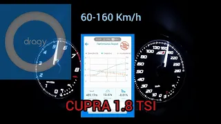 Seat Ibiza CUPRA 1.8 TSI Ecu Remap Acceleration 60-160 Km/h ☑️Dragy