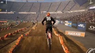 MX vs ATV All Out - East Rutherford (Supercross) - Gameplay (HD) [1080p60FPS]