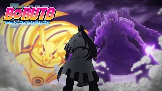 Kurama y Susanoo vs Jigen | Boruto: Naruto Next Generations (sub. español)