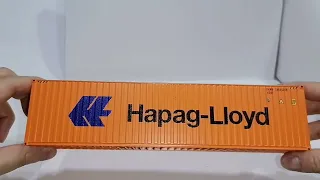 WSI HAPAG LLOYD 40FT CONTAINER 1:50