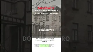 :AUSCHWITZ -Revelando os Horrores e Experimentos Humanos #sinopse