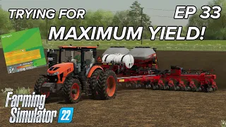 Precision planting trying to plant the perfect crop!  - Farmville, NC - Episode 33 - FS22