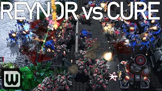 Starcraft 2: FASTEST ZERG vs UNDERDOG TERRAN?! (Reynor vs Cure)