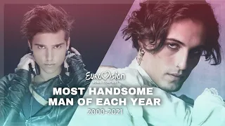 The Most HANDSOME Artist of Each Year (2000-2021) | EUROVISION SONG CONTEST