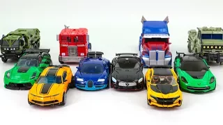 Transformers AOE VS TLK Autobot Optimus Prime Bumblebee Hound Drift Crosshair Vehicle Car Robot Toys