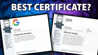 Google vs IBM Data Analyst Certificate - Become a Data Analyst Fast