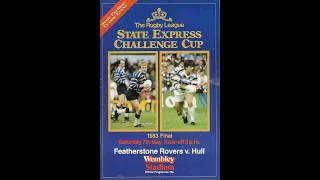 1983..Challenge Cup Final..Featherstone Rovers v Hull