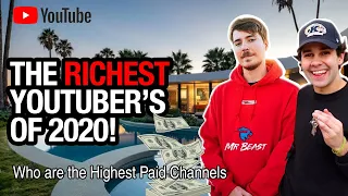 THE 15 RICHEST YOUTUBERS OF 2020 BY NET WORTH