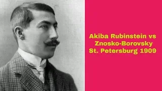 The first great example of Rubinstein's Qc2 system | Akiba  vs  Borovsky: St  Petersburg 1909