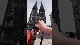 Shooting B&W Film At Cologne Cathedral 📸 #filmcamera #filmphotography #35mm #photography