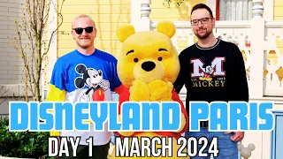 Disneyland Paris Vlog | Day 1 | Disneyland Park | March 2024 | Stephen Wilton
