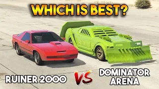 GTA 5 ONLINE : DOMINATOR ARENA VS RUINER 2000 (WHICH IS BEST?)
