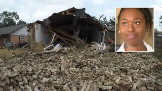 Mother of 7 forced to rebuild after Houston derecho destroys home