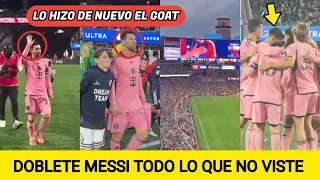 DOBLETE DE MESSI CON EL INTER MIAMI - TODO LO QUE NO VISTE