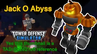 Jack O Abyss - Jack O Bot and Lunar Abyss (Tower Defense Simulator)