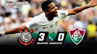 Corinthians 3 x 0 Fluminense | Melhores Momentos (COMPLETO) | Brasileirão 2024