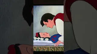 Snow White was given a kiss by her Prince