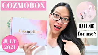 COZMOBOX JULY 2021 WITH A FULL DIOR KIT THIS MONTH!! – AUSTRALIAN BEAUTY BOX UNBOXING.... #COZMOBOX