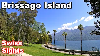 Brissago Island Lago Maggiore Ticino Switzerland 4K