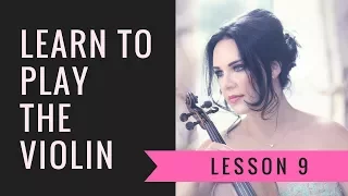 Learn the VIOLIN ONLINE | Lesson 9/30 - All the notes!