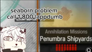 [Arknights] penumbra shipyard ANNIHILATION low rarity w/Lapland