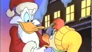 Disney Afternoon Christmas Promo 1991- Darkwing Duck Ducktales & Talespin