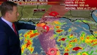 Deadly storm moving toward Gulf Coast