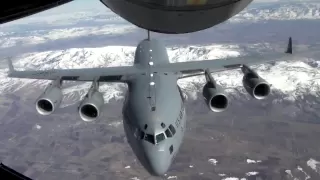 Impressive C-17 Globemaster Aerial Refueling (HD) [1280x720]