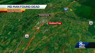 Maryland man found dead in Franklin County