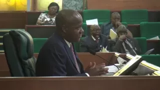 Hon Speaker, Rt  Hon Yakubu Dogara reacting to the motion over the alleged sex scandal by the US env