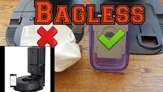 NEW Bagless System for Self Emptying Bin Roomba S9+ and Roomba I7+ | How to make a Bagless System 😁