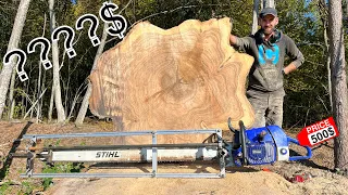 A chainsaw that pays for itself in an hour of work