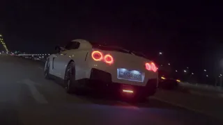Nissan GT-R glowing | Baku