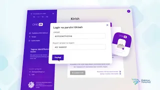 One ID tizimida login va parolni tiklash uchun videoqo‘llanma