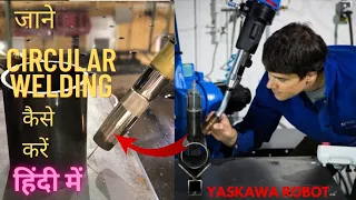 How to create Circular Welding || Round Welding|| Yaskawa Robot Program|| New Program|| MOVC Program