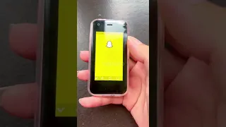 Download Snapchat on SOYES XS11 3G Mini smartphone 📱👻 #minismartphone #soyes #asmr