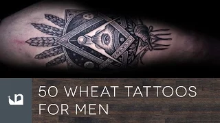 50 Wheat Tattoos For Men