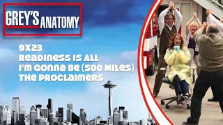 Grey's Anatomy Soundtrack - "I'm Gonna Be 500 Miles" by The Proclaimers (9x23)