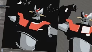 MAZINGER Z/Gō Nagai TRIBUTE - Making Of (LightWave 3D)