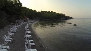 Maljevik Beach - Montenegro (Aerial video footage)