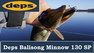 Deps Balisong Minnow 130 SP: лучший воблер на щуку всех времён и народов