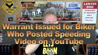 Warrant Issued for Biker Who Posted Speeding Video on YouTube