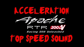 TVS APACHE RTR 200 4V Top Speed | Acceleration | Sound | Review Coming Soon