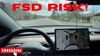 Is Tesla FSD dangerous? Almost caused an accident!