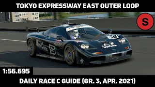 Gran Turismo Sport - Daily Race Lap Guide - Tokyo Expressway East Outer Loop - McLaren F1 GTR