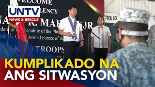 AFP, inatasan ni PBBM na patuloy na protektahan ang interes ng PH sa gitna ng tension sa WPS