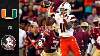 Miami vs. Florida State Football Highlights (2021)