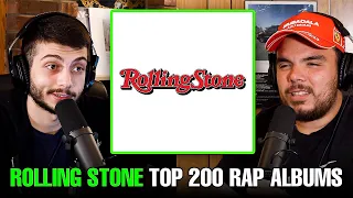 Reaction to Rolling Stone’s Top 200 Rap Albums