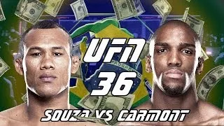 UFC Fight Night 36 Predictions : Ronaldo Souza vs Francis Carmont - Profitable Betting Picks